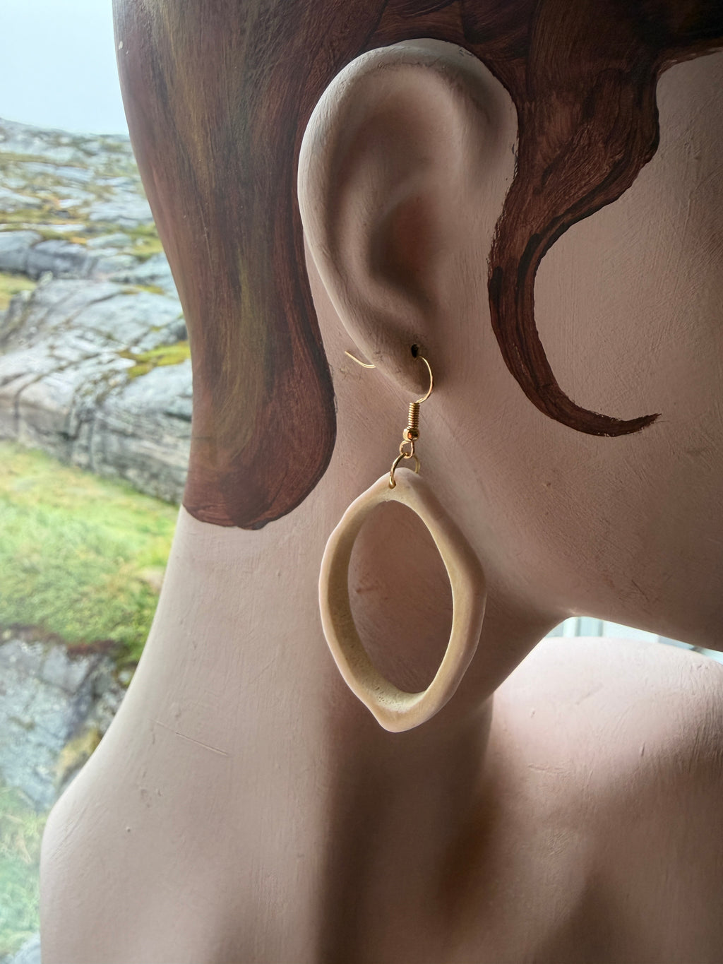 Antler earrings