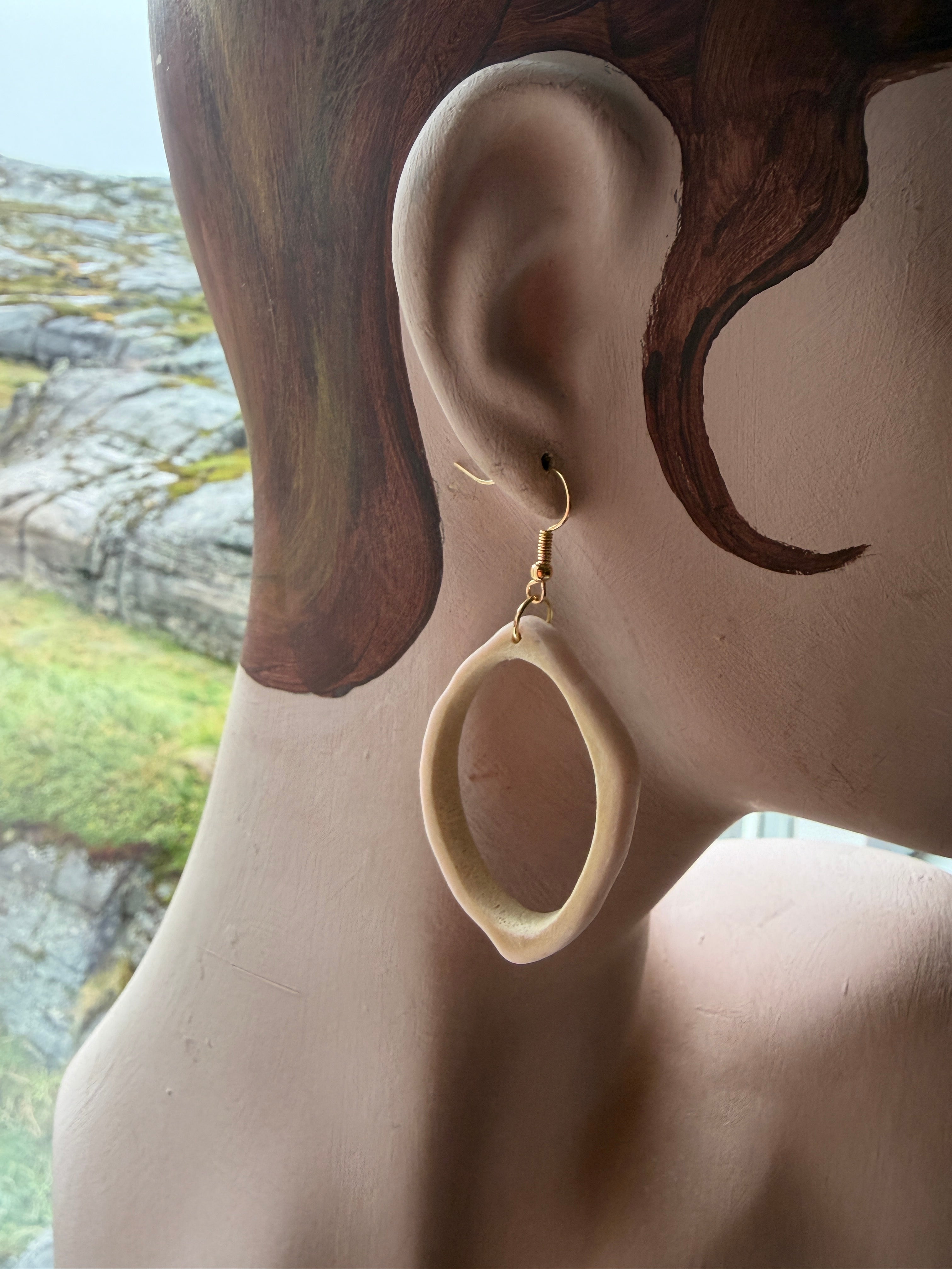 Antler earrings