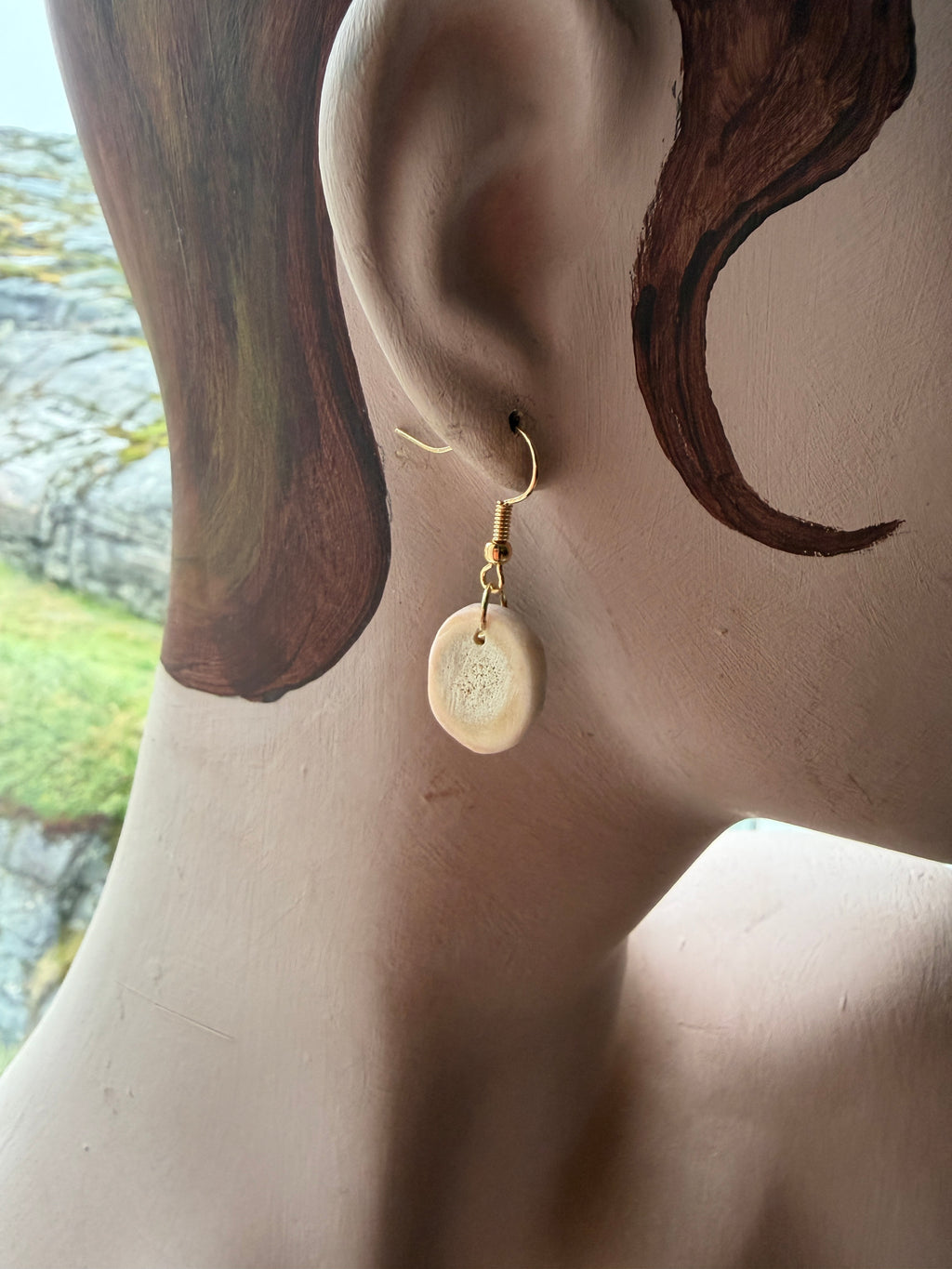 Antler earrings