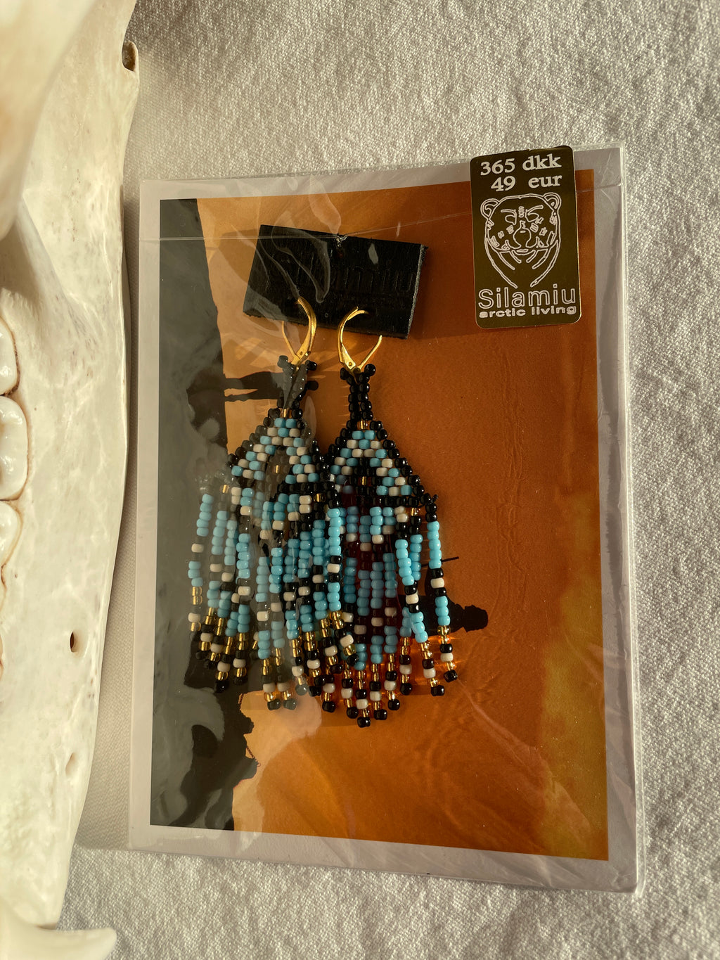Bride´s fringes, blue
