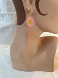 Ulo, pink and limegreen