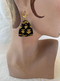 Arctic Ulo hoops, black and gold
