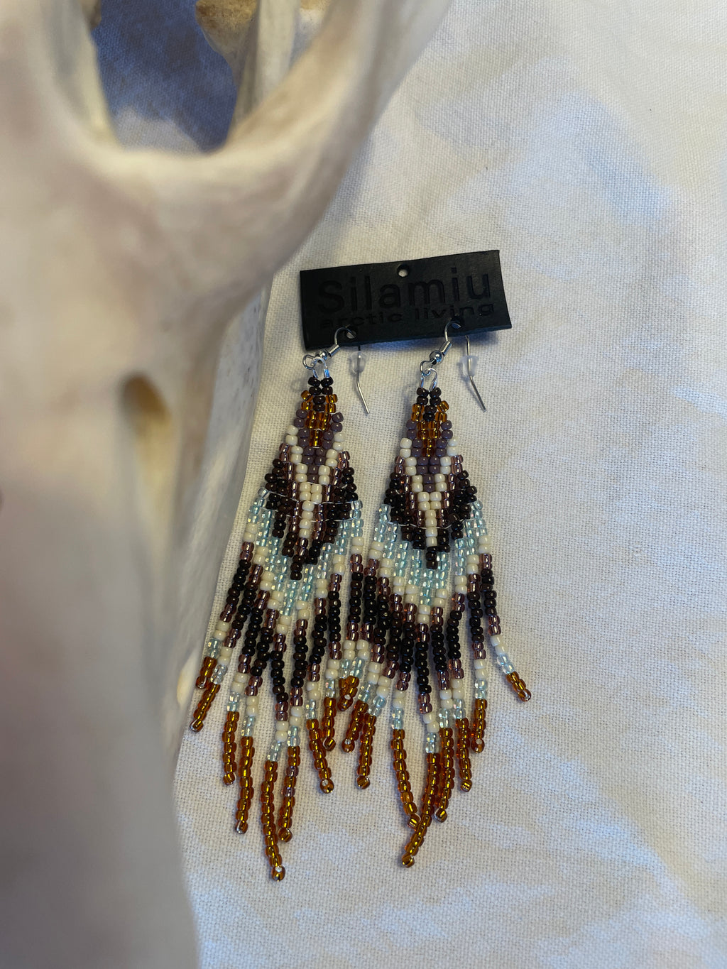 Arctic feather fringes - brown